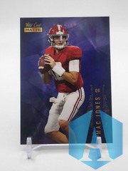 2021 Wild Card Matte Mac Jones #MBC-3 Rookie Card Purple